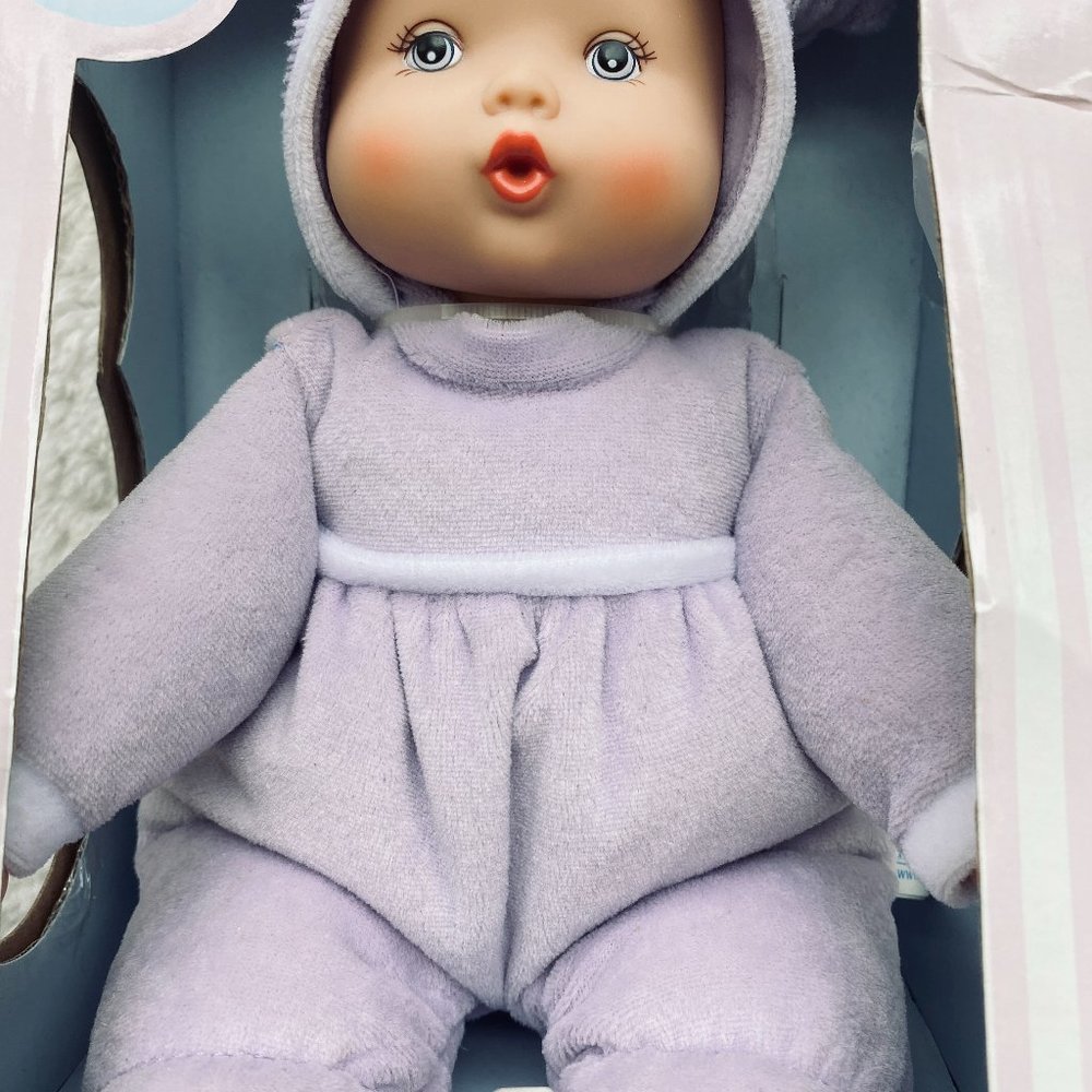 Madame Alexander My First Newborn Baby Doll Soft Fabric Body Lavender NWT - Picture 13 of 15